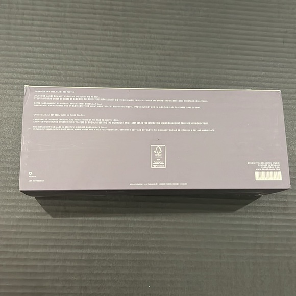 Geog Jensen annual collection Christmas balls. - Picture 4 of 7